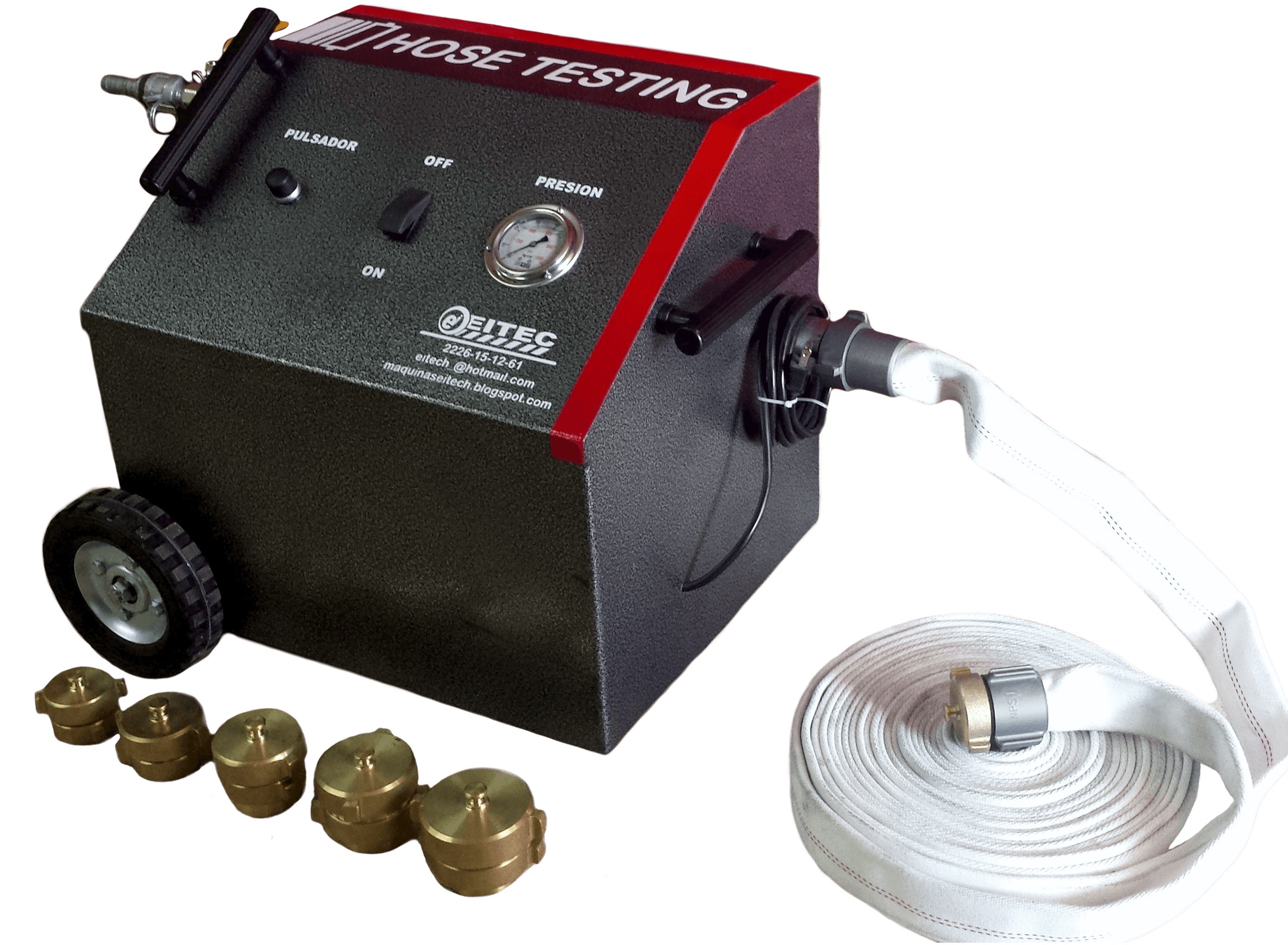 Equipo para PH a mangueras de hidrantes